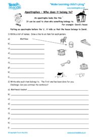 Worksheets for kids - apostrophes_-_who_does_it_belong_to